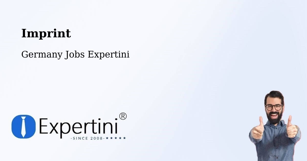 Imprint – Bodnegg - Germany Jobs Expertini